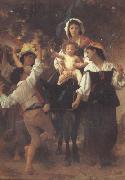 Adolphe William Bouguereau Return from the Harvest (mk26) oil